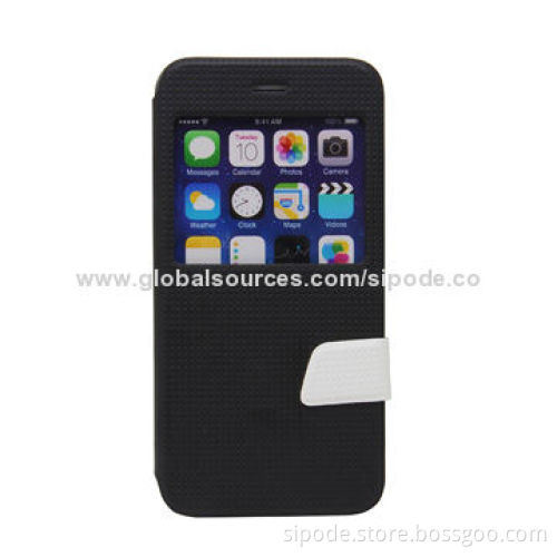 Stand leather case for iPhone 6